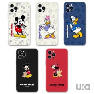 【Disney 迪士尼】iPhone 12 Pro 迪士尼系列側邊印花全包矽膠保護殼(5款)