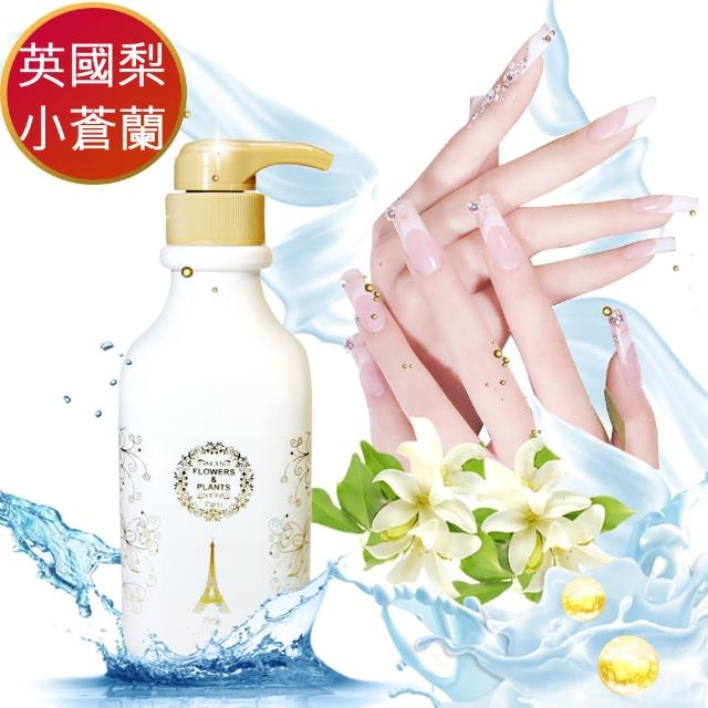 【愛戀花草】英國梨+小蒼蘭-酒精淨菌潔泡洗手乳3入組(500ML/入)
