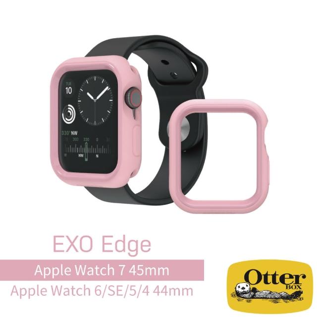 【OtterBox】Apple Watch 7/6/SE/5/4 45/44mm EXO Edge 保護殼(粉)