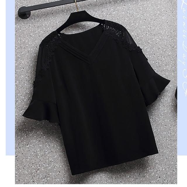 【麗質達人】12001黑色假二件上衣(特價商品)