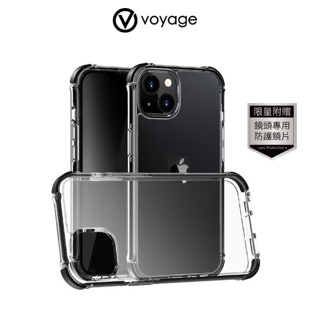 【VOYAGE】iPhone 13 6.1吋-超軍規旗艦保護殼-黑(Fusion Shock 科技抗摔吸震材質)