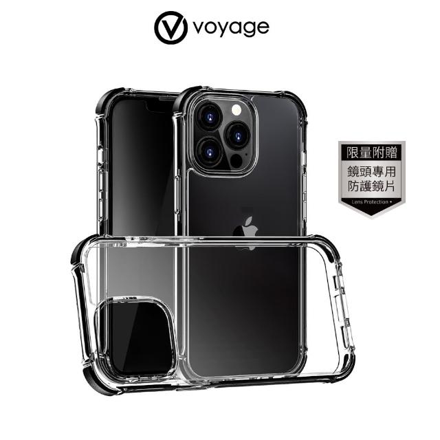 【VOYAGE】iPhone 13 Pro Max 6.7吋-超軍規旗艦保護殼-黑(Fusion Shock 科技抗摔吸震材質)