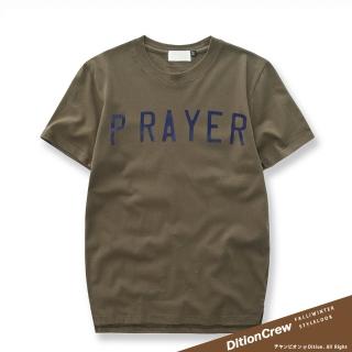 【Dition】祈禱PRAY世界和平短袖上衣落肩 oversize 聖經 無私的愛 PEACE(祈禱PRAY)