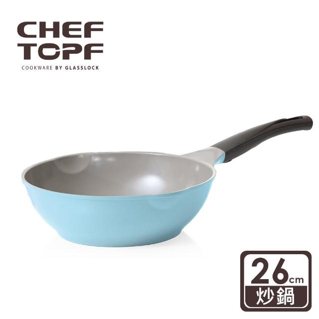 【韓國Chef Topf】La Rose薔薇玫瑰系列26公分不沾炒鍋