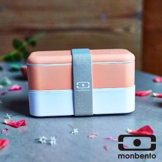 【MONBENTO】雙層餐盒-橙色熱帶(MB-11010024)