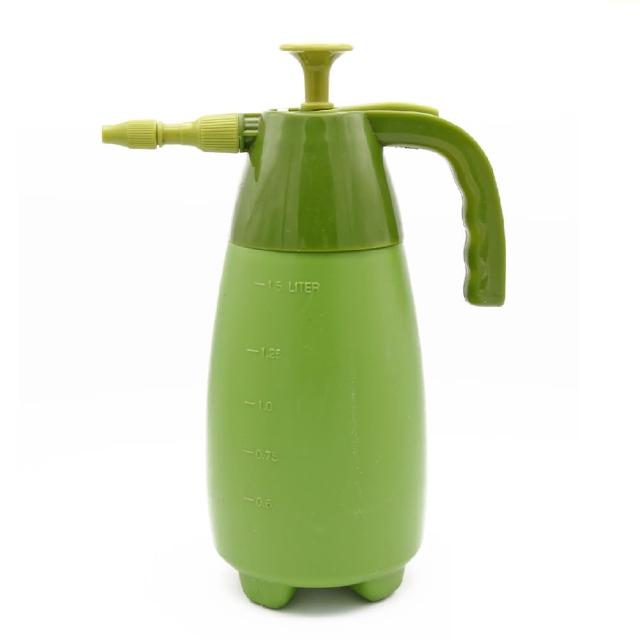 【台灣製】綠色氣壓式園藝噴水壺1.5L(噴水壺)