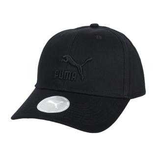 【PUMA】流行系列棒球帽-純棉 帽子 防曬 遮陽 鴨舌帽 老帽 黑(02255415)