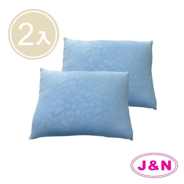 【J&N】香茅壓花防蚊腰枕-28*40cm 藍色(2 入)