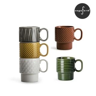 【SAGAFORM】咖啡杯250ml-五色(北歐設計師款/器材質)