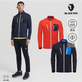 【BLACK YAK】男 BAC SEORAK外套[橘紅/黑色]BYAB1MJ006(韓國春夏 男外套)