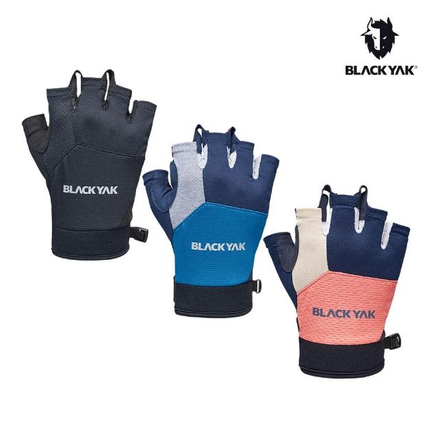 【BLACK YAK】YAK半指手套[粉紅/海軍藍/黑色]BYAB1NAN05(韓國 耐磨防滑 半指手套)