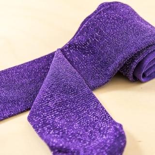 【公主童襪】紫色閃耀蔥超細纖維兒童褲襪（10-12歲）