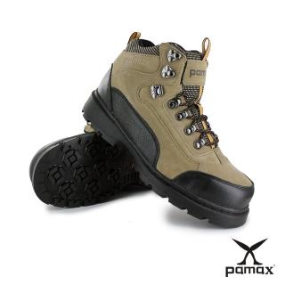 【PAMAX 帕瑪斯】帥氣風格防滑安全工作靴/反光設計/頂級氣墊(PW0315FEH 米 / 男)