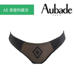【Aubade】無痕中低腰三角機能褲-AE(黑膚)