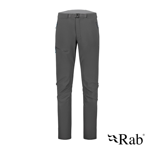 【RAB】Incline AS Pants Wmns 防風防潑水軟殼長褲 女款 石墨灰 #QFU85
