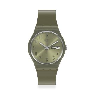 【SWATCH】Gent 原創系列手錶PEARLYGREEN 男錶 女錶 瑞士錶 錶(34mm)