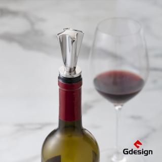【Gdesign】十字型酒瓶塞不鏽鋼 GZG001(酒瓶塞 封瓶器 密封塞 廚具)