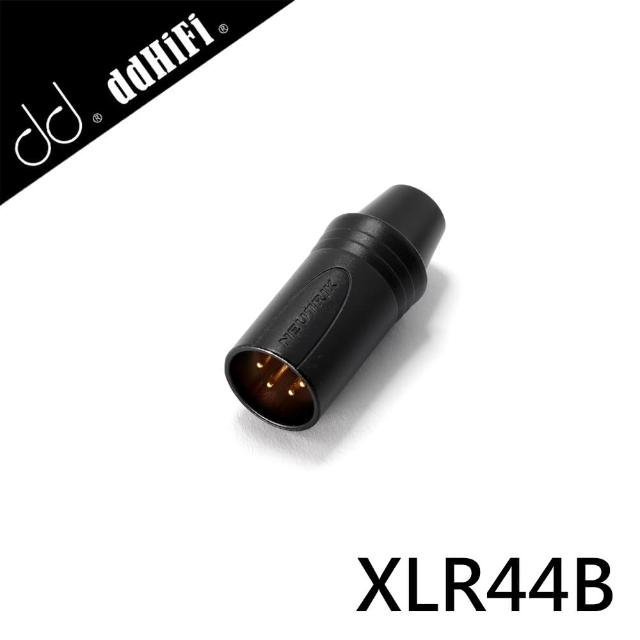【ddHiFi】4.4mm平衡轉XLR 4pin轉接頭(XLR44B)