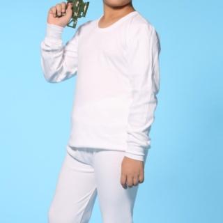LOVIN BABY一王美台灣製純棉素面男童圓領衛生衣(4件)