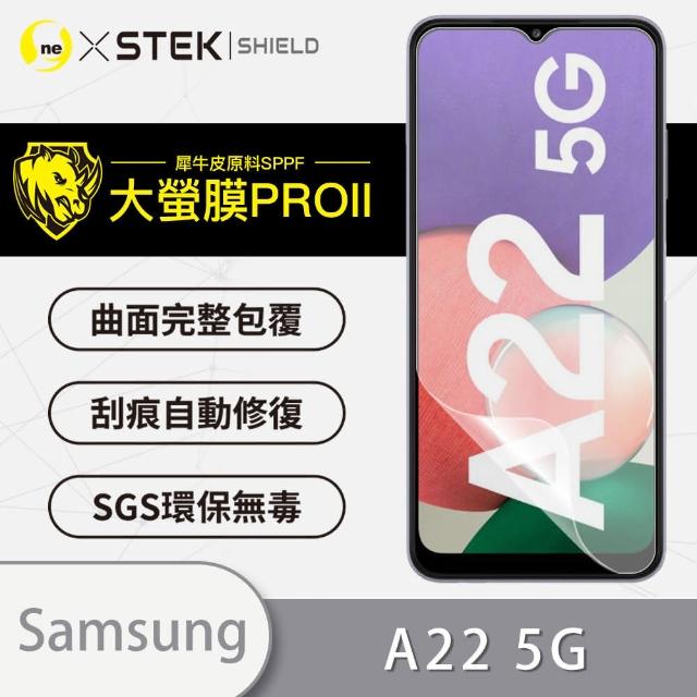 【o-one大螢膜PRO】Samsung Galaxy A22 5G 滿版手機螢幕保護貼