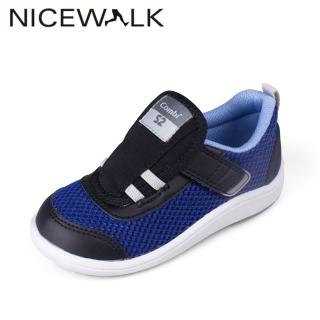【Combi】日本Combi童鞋- 醫學級NICEWALK兒童成長機能鞋(C2102BL藍-12.5~18.5cm)