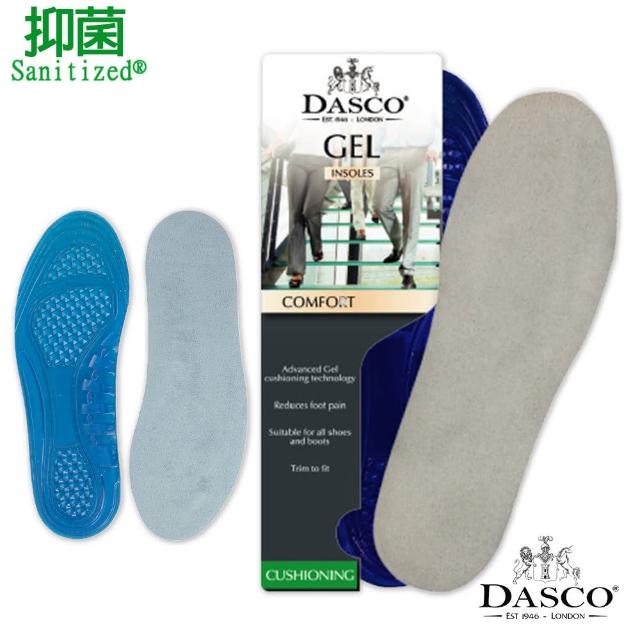 【DASCO 伯爵】6114矽膠絨面舒適鞋墊(超強吸震效果 吸汗 柔軟 耐穿 鞋墊 矽膠 絨面)