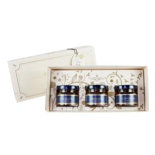 【CHYUANFA泉發蜂蜜】迷你蜂蜜禮盒藍帶款50gX3罐