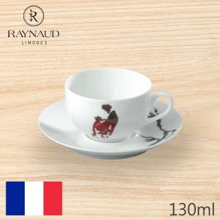 【Raynaud】中國風/咖啡杯附盤(奢華異彩法國名瓷)