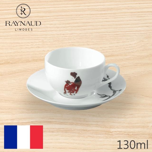 【Raynaud】中國風/咖啡杯附盤(奢華異彩法國名瓷)