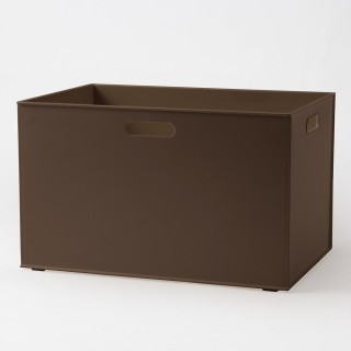 【NITORI 宜得利家居】收納盒 N INBOX W 寬高型 標準型 DBR 收納籃 收納盒 整理盒