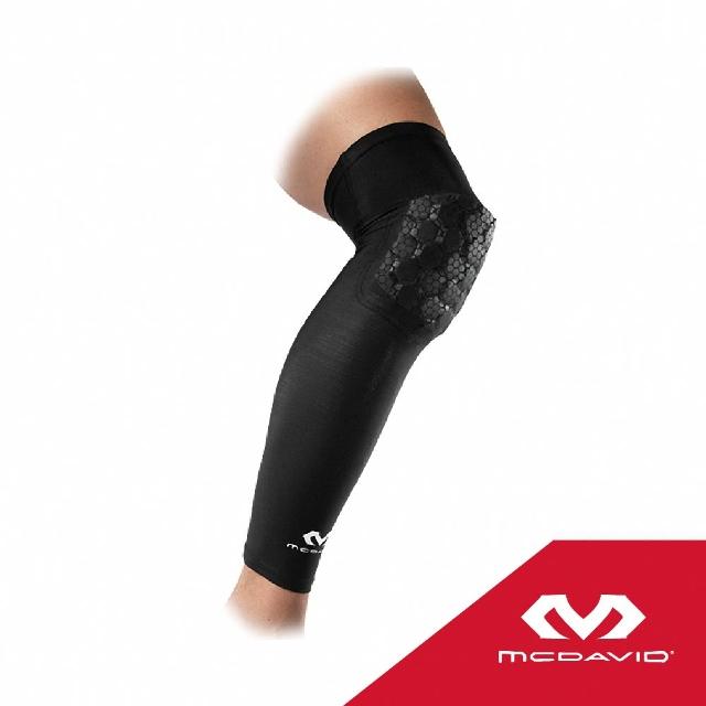 【McDavid】6452XDD 極致蜂巢護膝腿套 一組2件(護具 蜂巢 護膝)