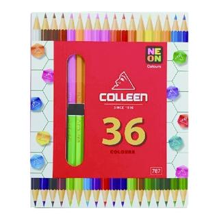 COLLEEN 787-24/48 雙頭六角色鉛筆 24支48色