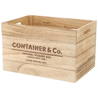 【NITORI 宜得利家居】木製收納盒 SHACK2 寬高型 標準型 NA 收納籃 收納盒 整理盒