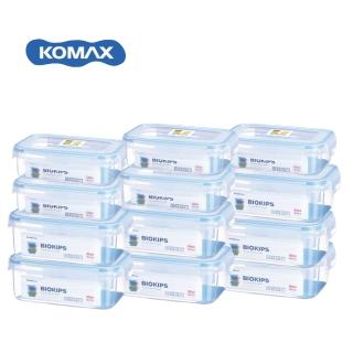 【KOMAX】保鮮盒長型12件組(900ml*7+670ml*5)