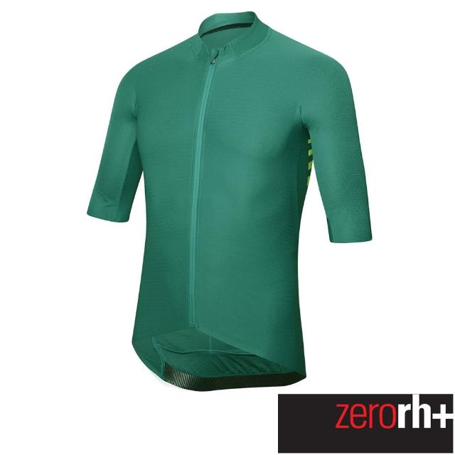 【ZeroRH+】義大利AERO系列男仕專業自行車衣(綠色 ECU0773_203)