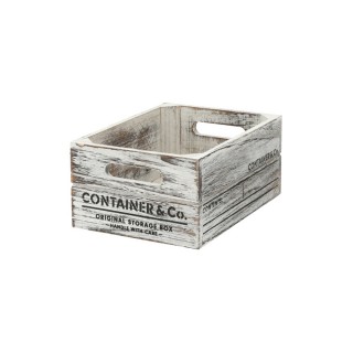 【NITORI 宜得利家居】木製收納盒 SHACK2 窄低型 四分之一型 WH 收納籃 收納盒 整理盒