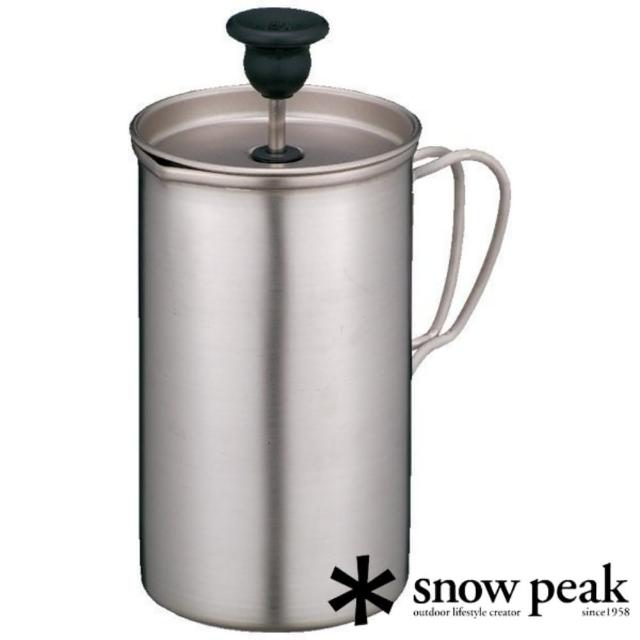 【Snow Peak】鈦咖啡壓濾杯 CS-111(CS-111)