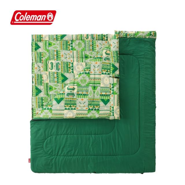 【Coleman】2 IN 1家庭睡袋C10 / CM-27256M000(睡袋 露營睡袋 旅行睡袋 保暖睡袋 信封睡袋)