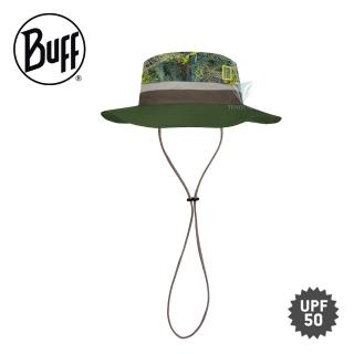 【BUFF】BF125380 可收納圓盤帽-國家地理頻道-綠色秘林(帽子/可收納圓盤帽/戶外帽)