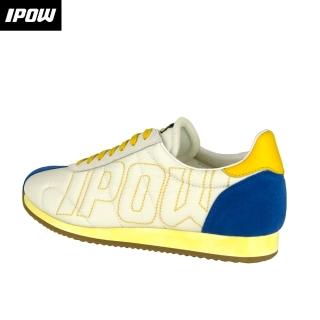 【台灣製造--IPOW】Simori 2 color 多功能運動鞋(白藍)