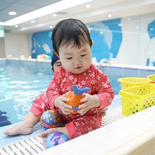 【Splash About 潑寶】嬰兒泳衣 抗UV 連身- 陽光櫻花(連身泳衣)