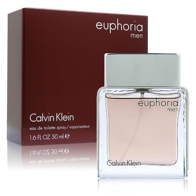 【Calvin Klein 凱文克萊】EUPHORIA 誘惑男性淡香水 50ML(平行輸入)