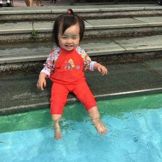 【Splash About 潑寶】嬰兒泳衣 抗UV 連身- 森林遊樂園(連身泳衣)