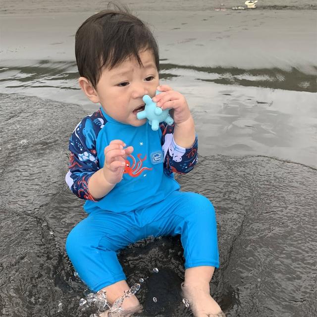 【Splash About 潑寶】嬰兒泳衣 抗UV 連身- 海底大冒險(連身泳衣)