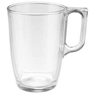 【Pulsiva】方柄玻璃馬克杯 320ml(水杯 茶杯 咖啡杯)