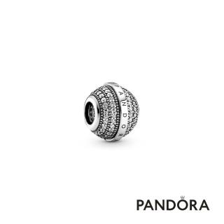 【Pandora官方直營】Pandora Logo 密鑲寶石串飾-絕版品