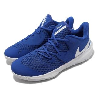 【NIKE 耐吉】排球鞋 Hyperspeed Court 男鞋 氣墊 避震 包覆 支撐 運動訓練 藍 白(CI2964-410)