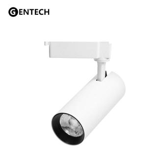 【GENTECH】LED軌道燈 15W COB高亮度 白殼(可調整方向及投射角度)