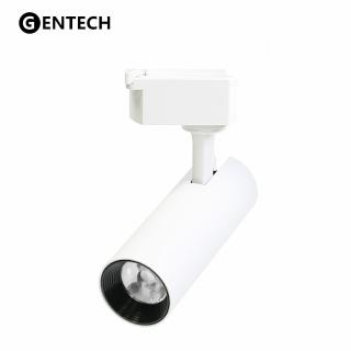 【GENTECH】LED軌道燈 10W COB高亮度 白殼(可調整方向及投射角度)