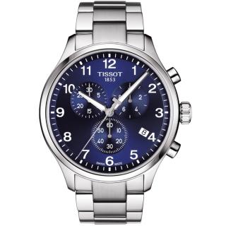 【TISSOT天梭 官方授權】韻馳系列經典計時腕錶(T1166171104701)
